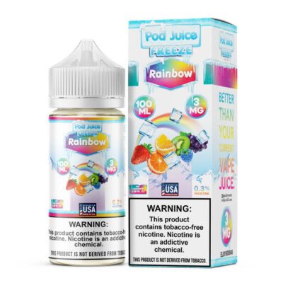 Pod Juice Rainbow Freeze Tobacco Free Nicotine E-Juice 100ml
